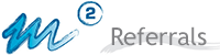 m2 Referrals logo
